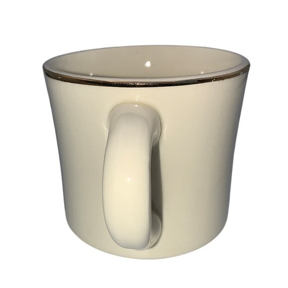 Vintage Boy Scouts of America BSA Kiondaga Lodge 422 Buffalo Trace Gold Rim Mug - Picture 4 of 8